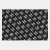 Black Lives Matter BLM Power Fist Collectie Trio Inpakpapier Vel (Voorkant 3)