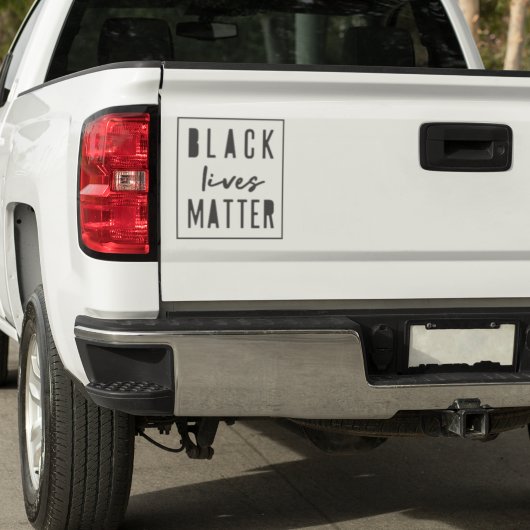 Black Lives Matter | BLM Race Equality Car Bumper Sticker