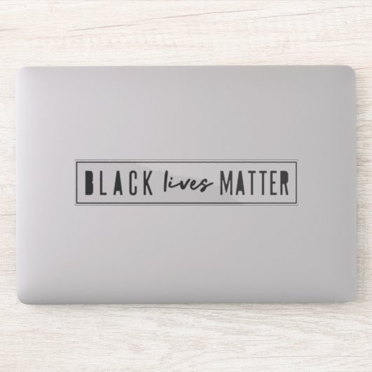Black Lives Matter | BLM Race Equality-laptop Sticker (Computer)