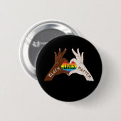 Black Lives Matter - BLM-regenboog Ronde Button 5,7 Cm (Voorkant /achterkant)
