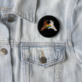 Black Lives Matter - BLM-regenboog Ronde Button 5,7 Cm (In situ)