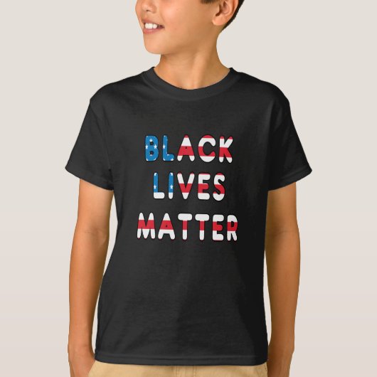 Black Lives Matter BLM T-shirt (Voorkant)