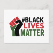 #Black Lives Matter Briefkaart (Voorkant)