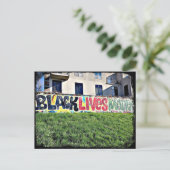 Black Lives Matter Briefkaart (Staand voorkant)