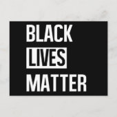 Black Lives Matter Briefkaart (Voorkant)