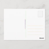 Black Lives Matter briefkaart of mini-teken (Achterkant)