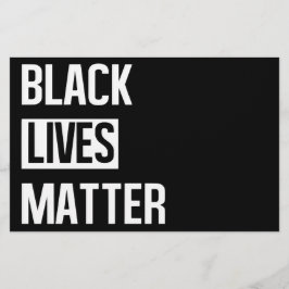 Black Lives Matter Briefpapier