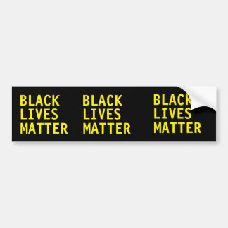 Black Lives Matter Bumpersticker