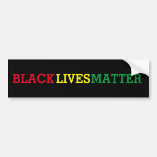 Black Lives Matter Bumpersticker