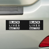 Black Lives Matter Bumpersticker (Op auto)