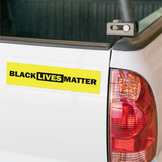 Black Lives Matter Bumpersticker (Op Truck)