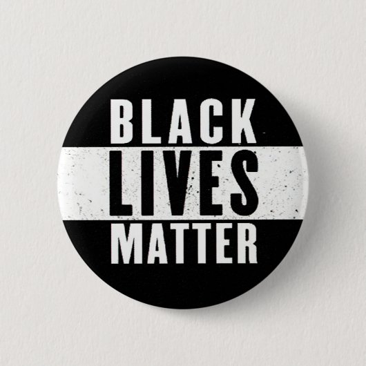 Black Lives Matter Button (Voorkant)