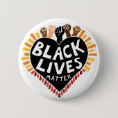 Black Lives Matter Button (Voorkant)