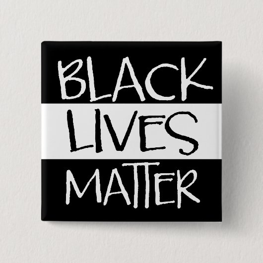 Black Lives Matter Button (Voorkant)