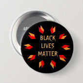Black Lives Matter Button (Voorkant /achterkant)