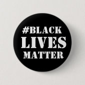 Black Lives Matter Button (Voorkant)