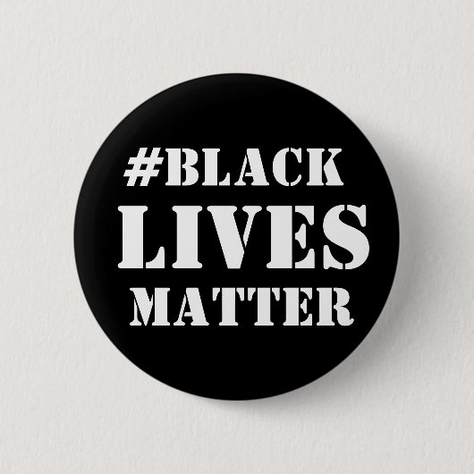 Black Lives Matter Button (Voorkant)