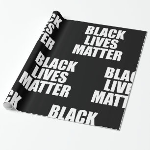 Black Lives Matter Cadeaupapier