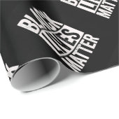 Black Lives Matter Cadeaupapier (Rol Hoek)