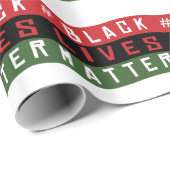 Black Lives Matter Cadeaupapier (Rol Hoek)