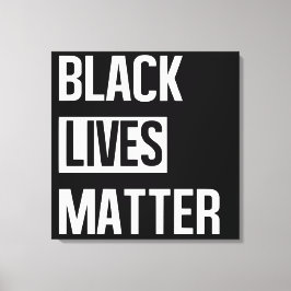 Black Lives Matter Canvas Afdruk