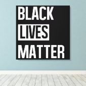 Black Lives Matter Canvas Afdruk (Insitu (Houten vloer))
