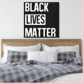 Black Lives Matter Canvas Afdruk (Insitu (Slaapkamer))