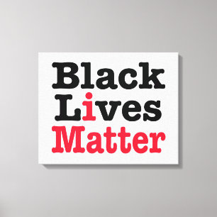 Black Lives Matter Canvas Afdruk