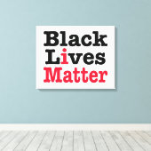 Black Lives Matter Canvas Afdruk (Insitu (Houten vloer))