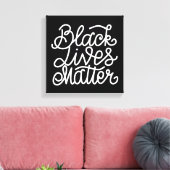 Black Lives Matter Canvas Afdruk (Insitu (Woonkamer))