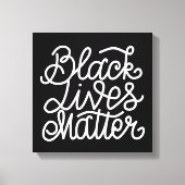 Black Lives Matter Canvas Afdruk (Voorkant)
