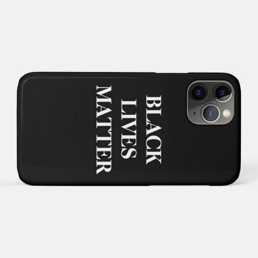 Black Lives Matter Case-Mate iPhone Case (Achterkant (horizontaal))