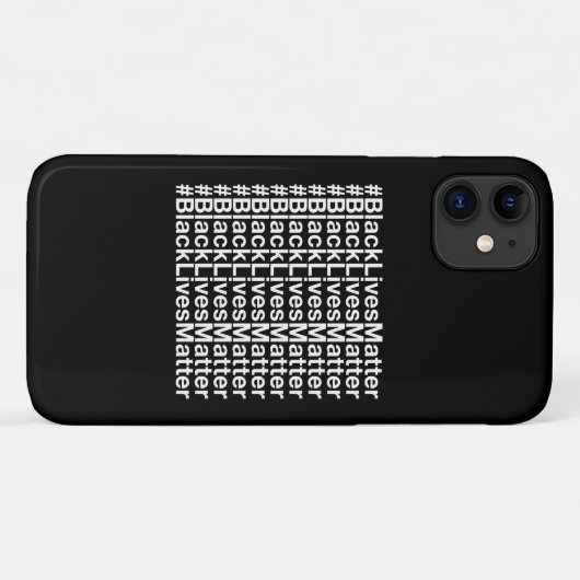 Black Lives Matter Case-Mate iPhone Case (Achterkant (horizontaal))