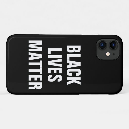 Black Lives Matter Case-Mate iPhone Case (Achterkant (horizontaal))