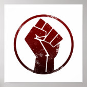 Black Lives Matter FIST 3 #BLM Poster (Voorkant)