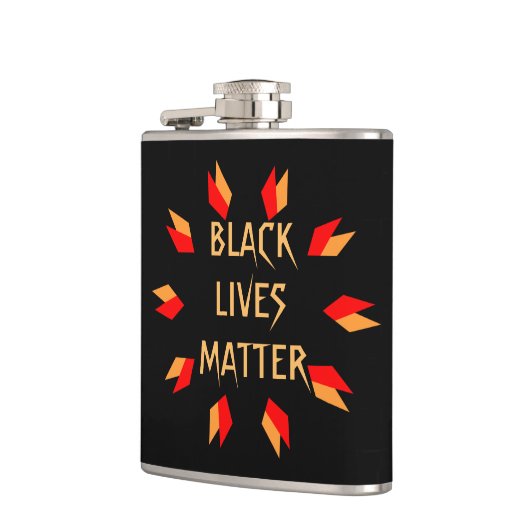 Black Lives Matter Flask Heupfles (Links)