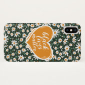 Black Lives Matter Flower Telefoonhoesje Case-Mate iPhone Case (Achterkant (horizontaal))