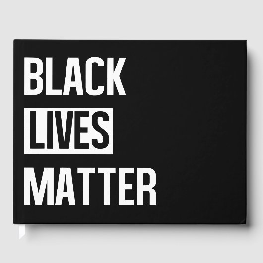 Black Lives Matter Gastenboek (Voorkant)