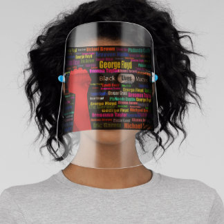 Black Lives Matter Gelaatsscherm