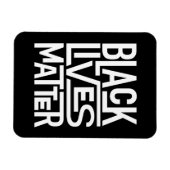 Black Lives Matter | Gelijke rechten Magneet (Horizontaal)