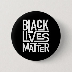 Black Lives Matter   Gelijke rechten Ronde Button 5,7 Cm