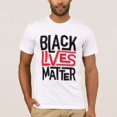 Black Lives Matter | Gelijke rechten T-shirt (Voorkant)