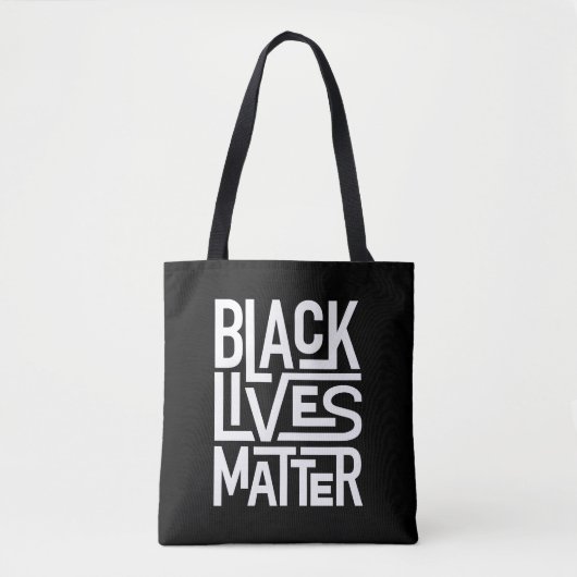 Black Lives Matter | Gelijke rechten Tote Bag (Voorkant)