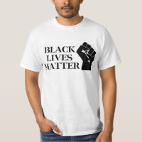 Black Lives Matter - geüpgraded afgesneden vuist