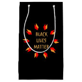 Black Lives Matter Gift Bag Klein Cadeauzakje (Voorkant)