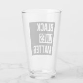 Black Lives Matter Glas (Achterkant)