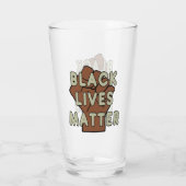 Black Lives Matter Glas (Achterkant)