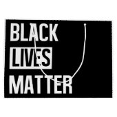 Black Lives Matter Groot Cadeauzakje (Achterkant)