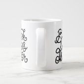 Black Lives Matter Grote Koffiekop (Achterkant)