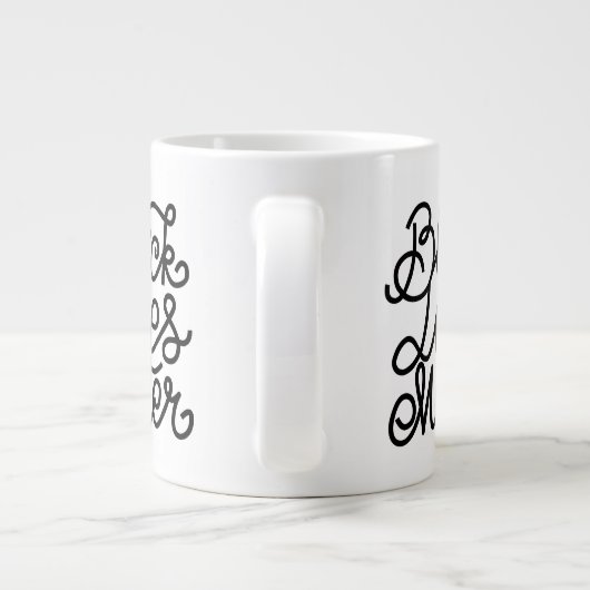 Black Lives Matter Grote Koffiekop (Achterkant)